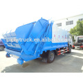 DFAC 6 cbm small garbage truck,garbage compactor truck